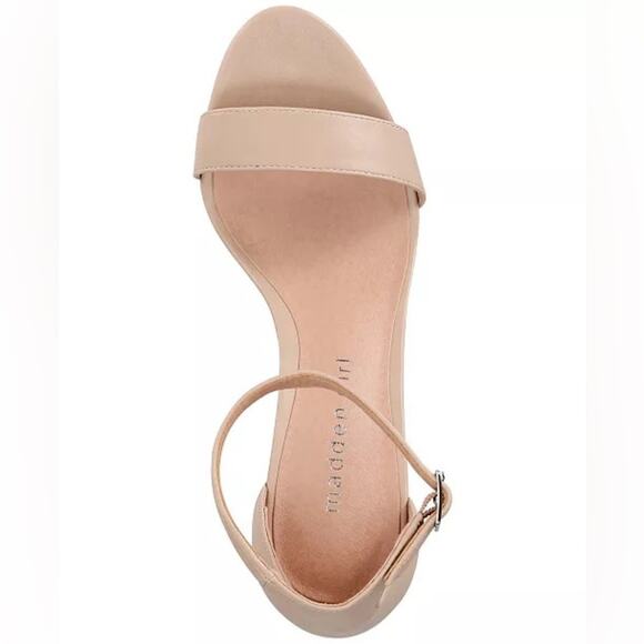 Madden Girl Beella Block Heels Sandals NEW-9 - Picture 2 of 11